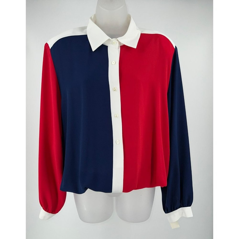 NWT Da-Rue for Draper’s Damon’s Ladies Blouse Size 12